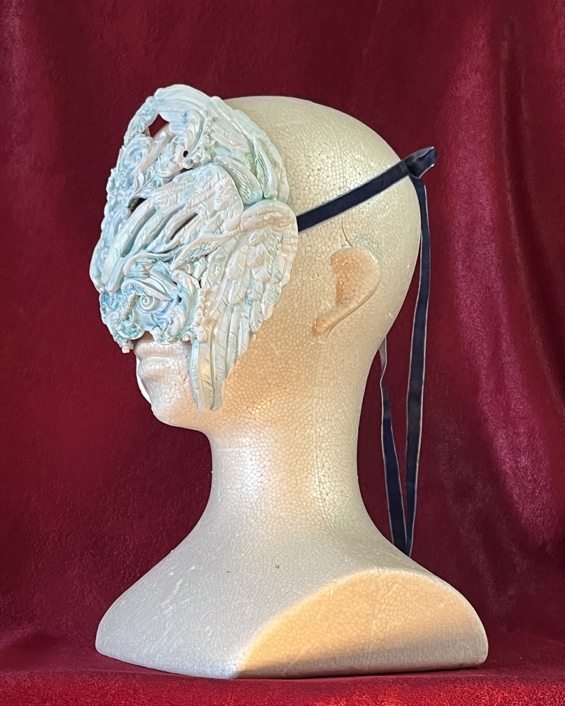 羽根面(モデル・シムルグ)純白