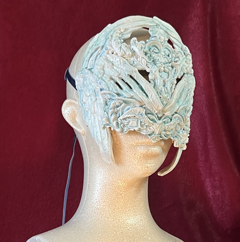 羽根面(モデル・シムルグ)純白