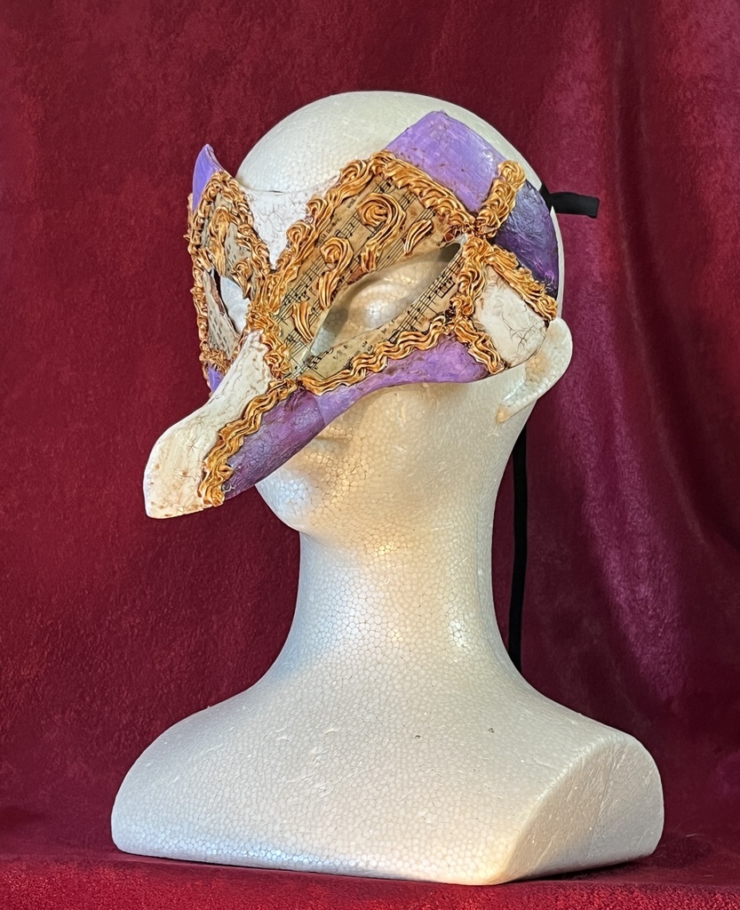 鳥ノ半面・ヴェネツィアン(紫)