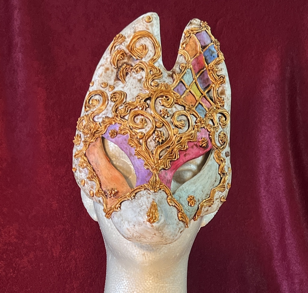 狐半面・ヴェネツィアン(カラフル)