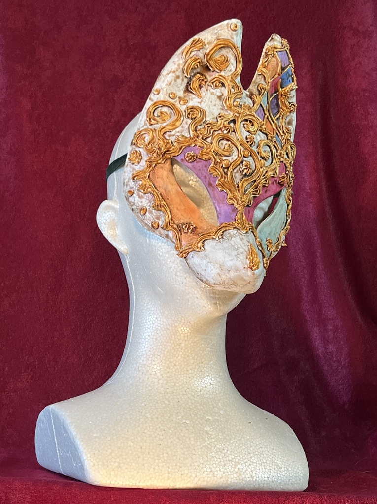狐半面・ヴェネツィアン(カラフル)
