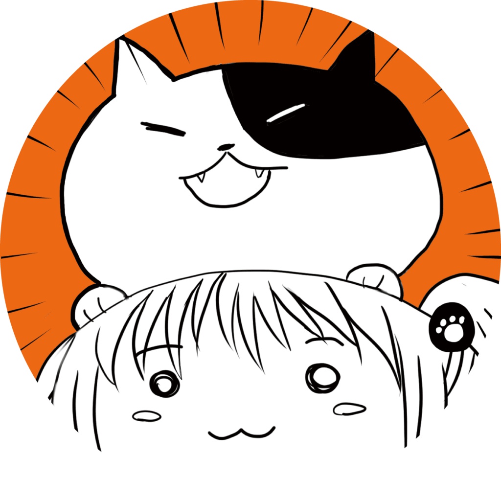 缶バッジ（猫とこはる）