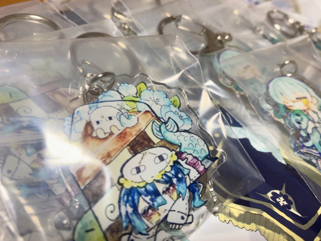 不思議種アクリルキーホルダー