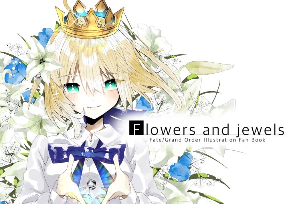 Flowers and jewels