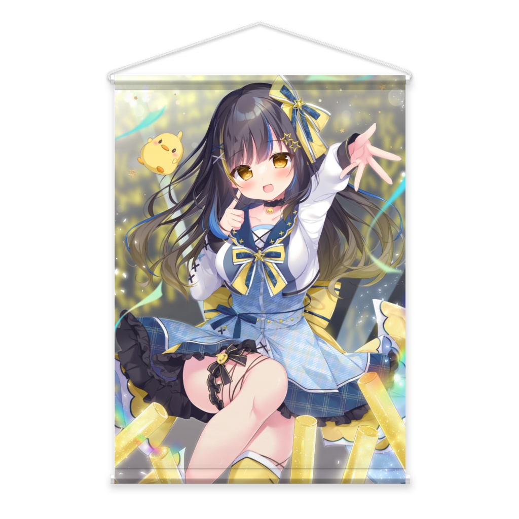 【IRIAM1周年記念グッズ】ちむタペストリー