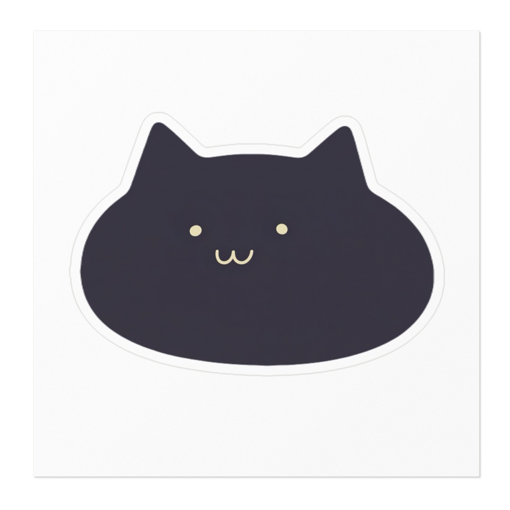 ねこまるステッカー