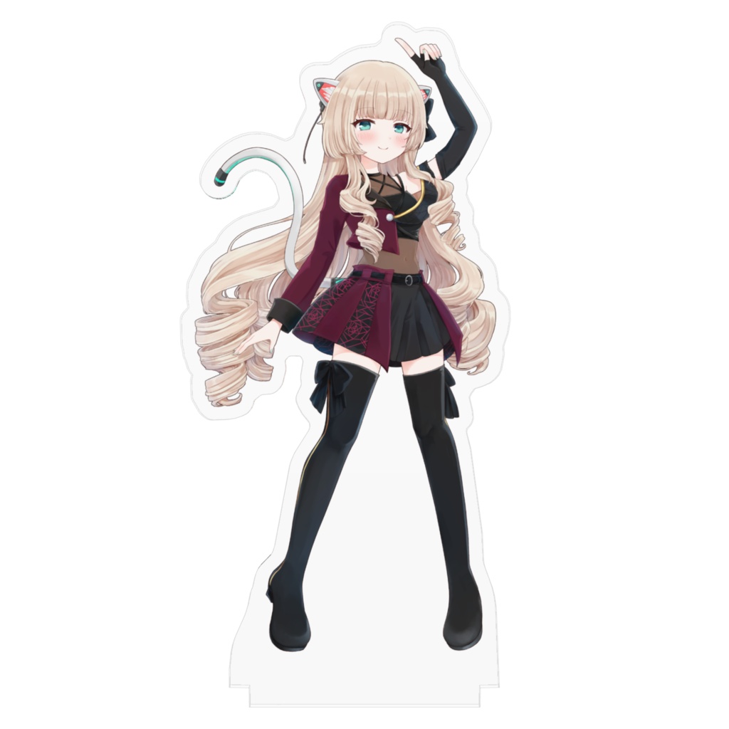 Oblique Silhouette アクリルフィギュア