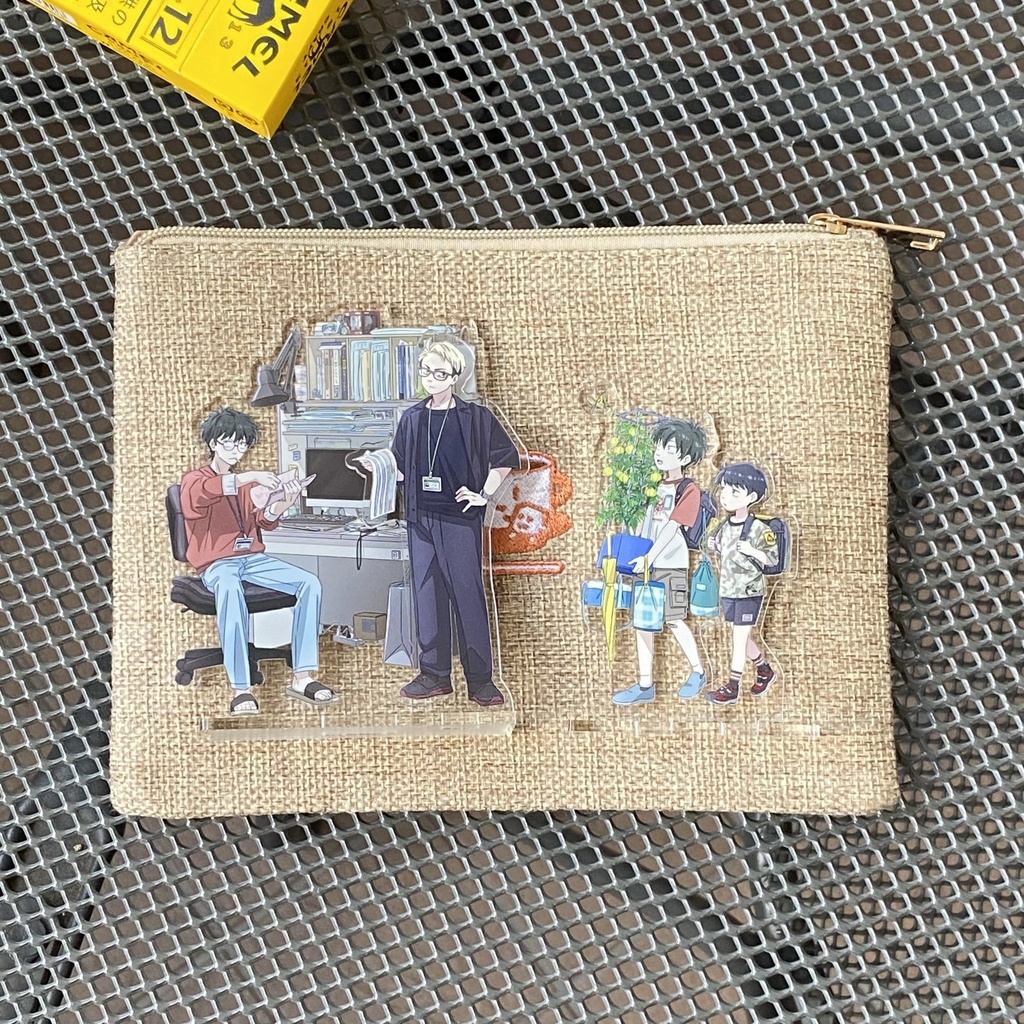 あけてもくれても 夏休み前日アクスタ