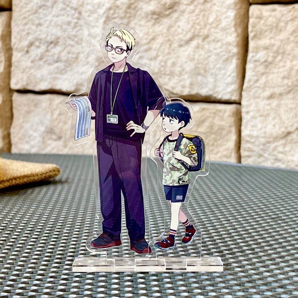 あけてもくれても 夏休み前日アクスタ