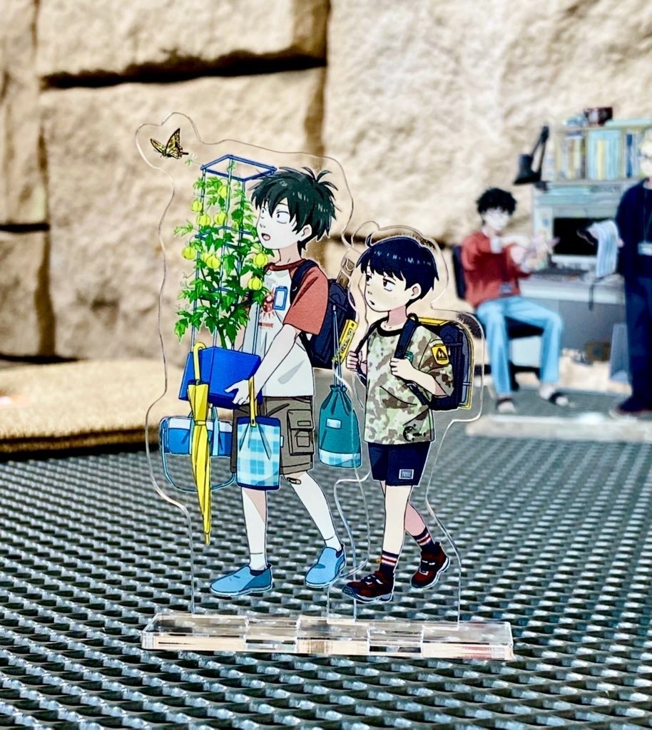あけてもくれても　夏休み前日アクスタ