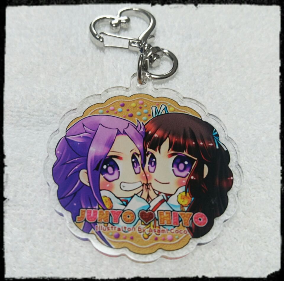 飛鷹型アクリルキーホルダー