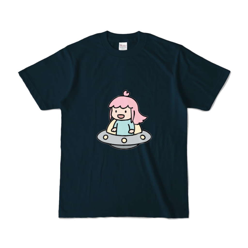 【なんなん族Tシャツ】宇宙旅行（紺カラー）