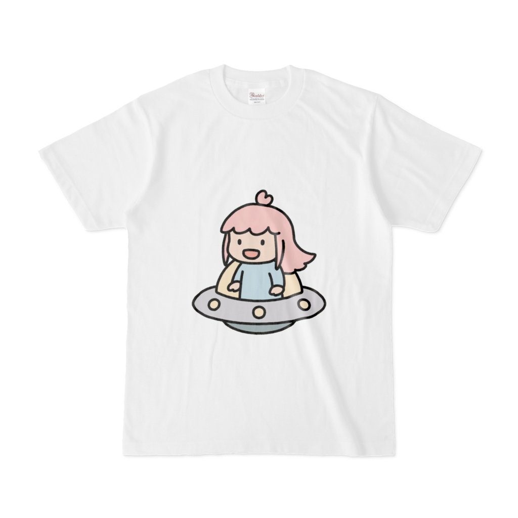 【なんなん族Tシャツ】宇宙旅行（白）