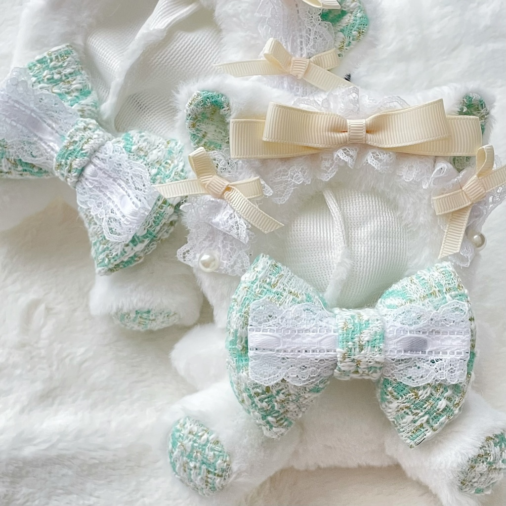 ぬい服 着ぐるみ 10cm / 12cm おすわりぬい服 ねこ