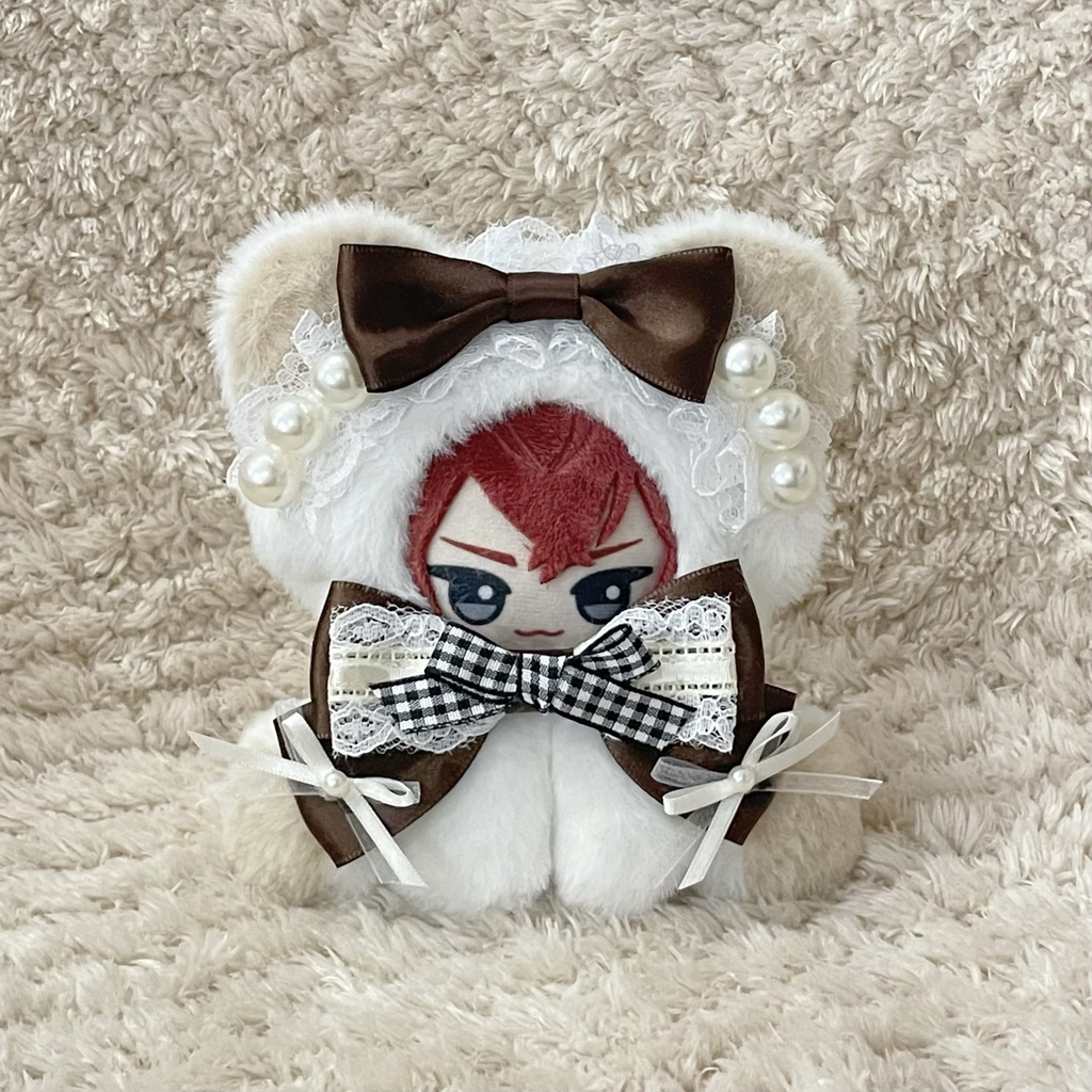 10cm くまちゃんのおすわりぬい服🍯