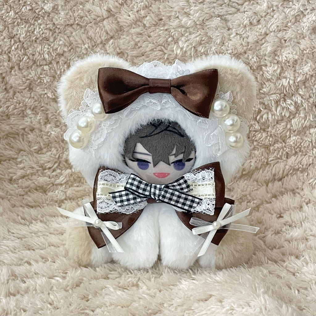 10cm くまちゃんのおすわりぬい服🍯