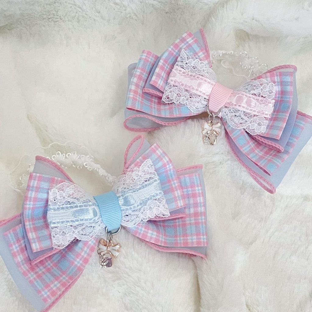 10cm Pastel Bunnies🐇🎀💎 おすわりぬい服