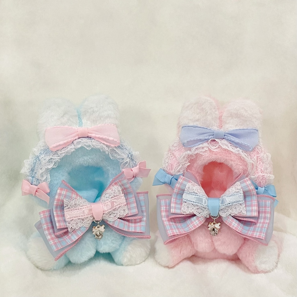 10cm  Pastel Bunnies🐇🎀💎 おすわりぬい服