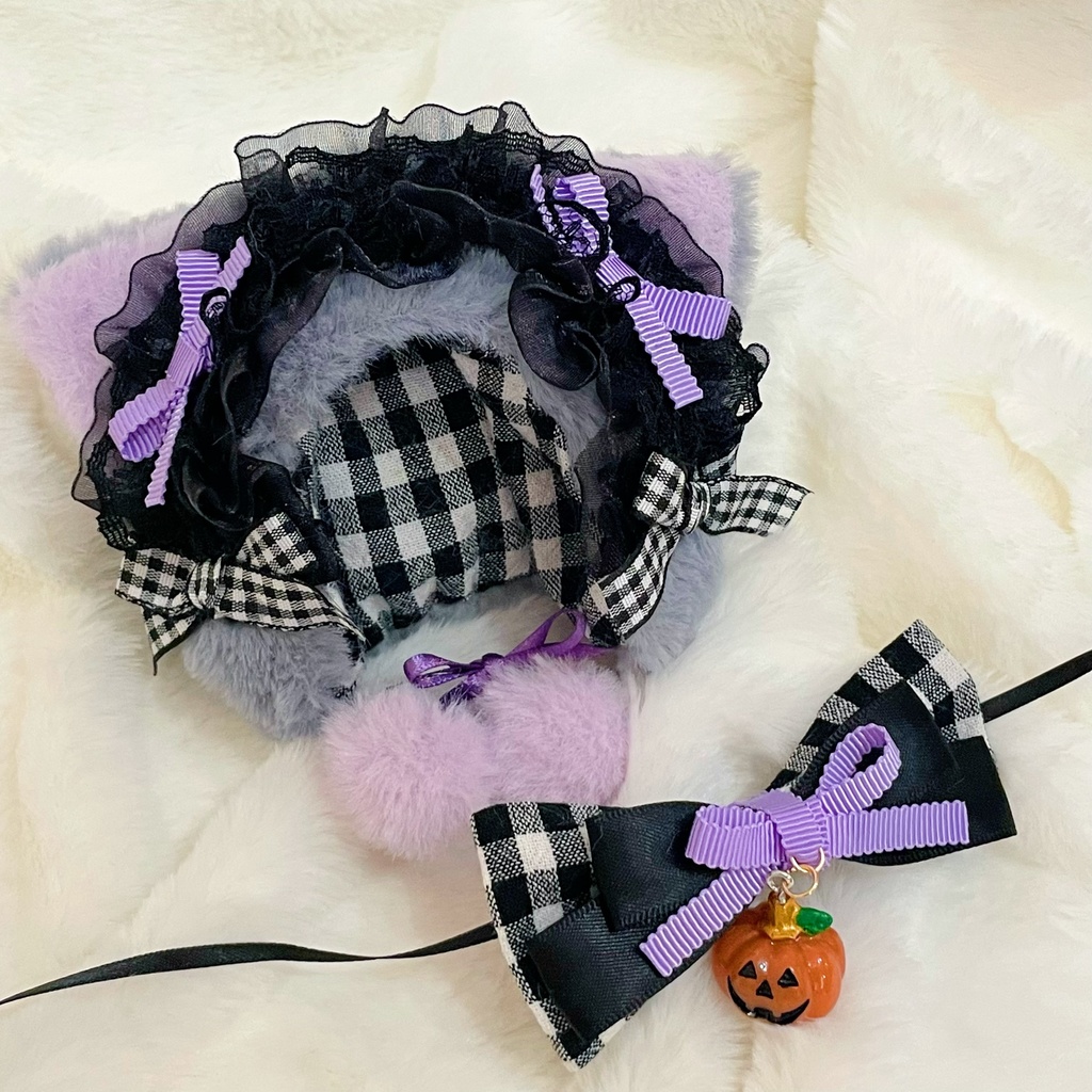 10cm 🧡🎃 Trick Cat Collection 🔮💜 ぬい服 被り物 帽子