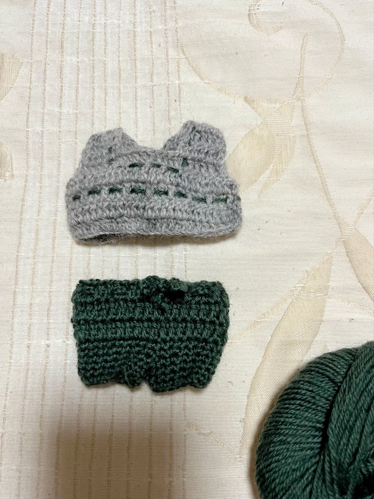 タイぬい 15cmぬい用2wayニット&パンツ ポシェットセット