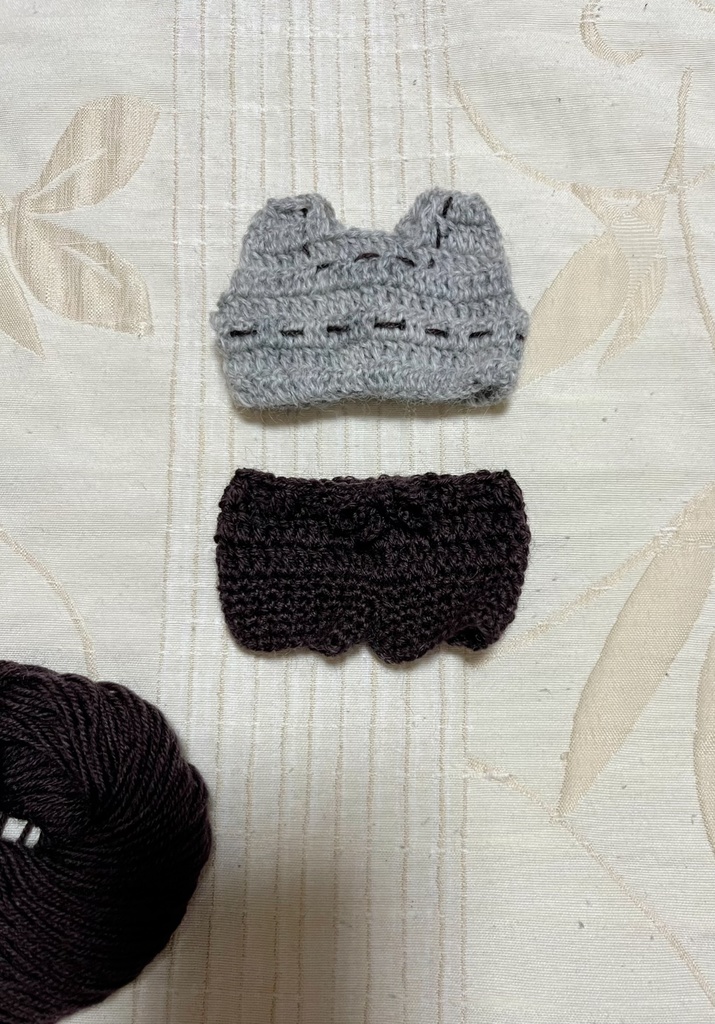 タイぬい 15cmぬい用2wayニット&パンツ ポシェットセット