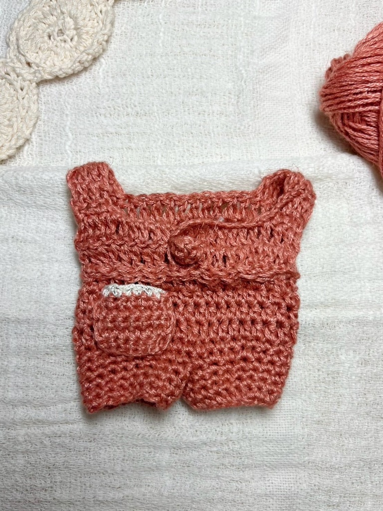 天使のカラフルジャンプスーツ 15cmぬい服 タイぬい