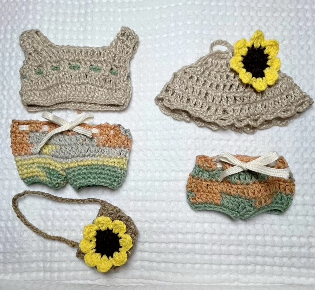 ひまわり🌻サマーニットセット