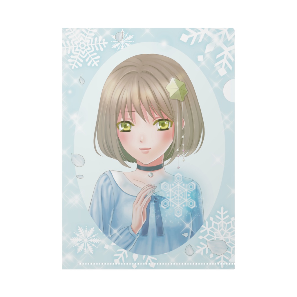 雪の王女クリアファイル
