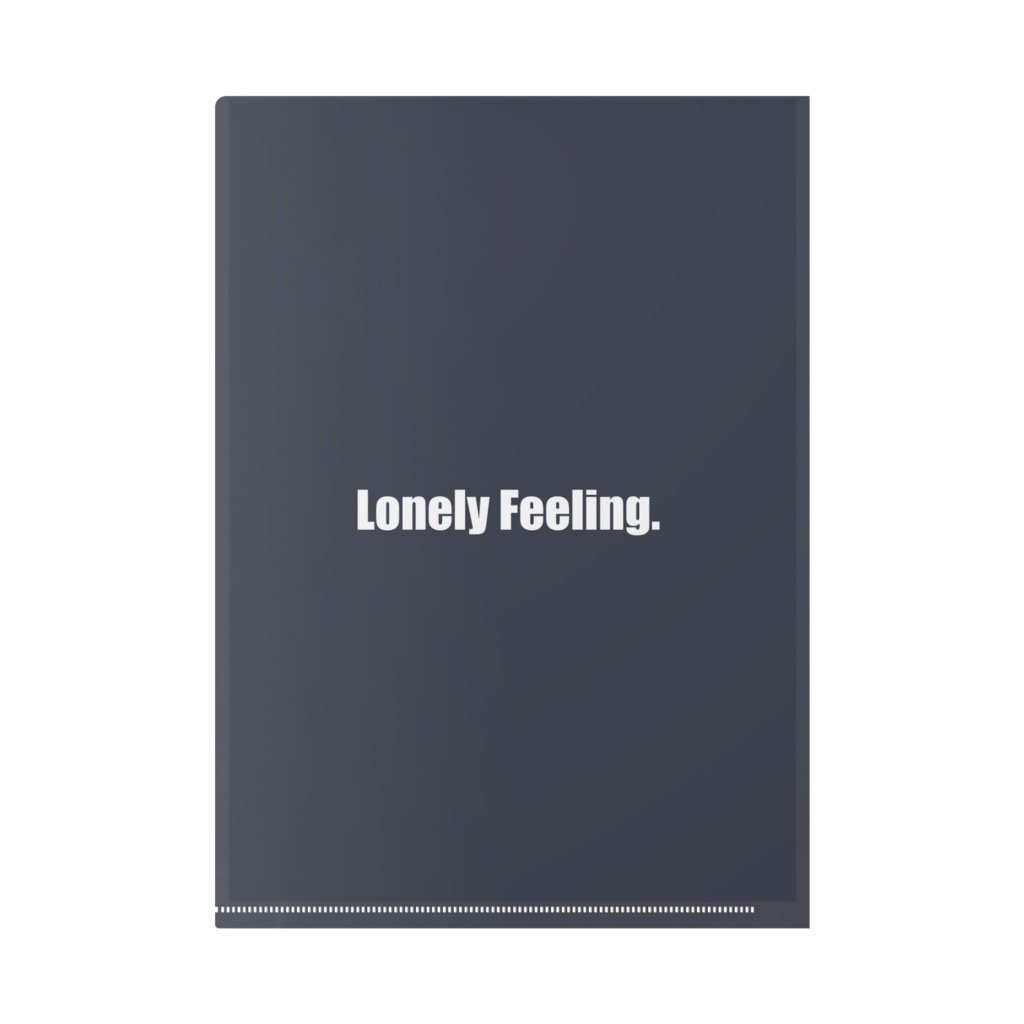Lonely Feeling.クリアファイル