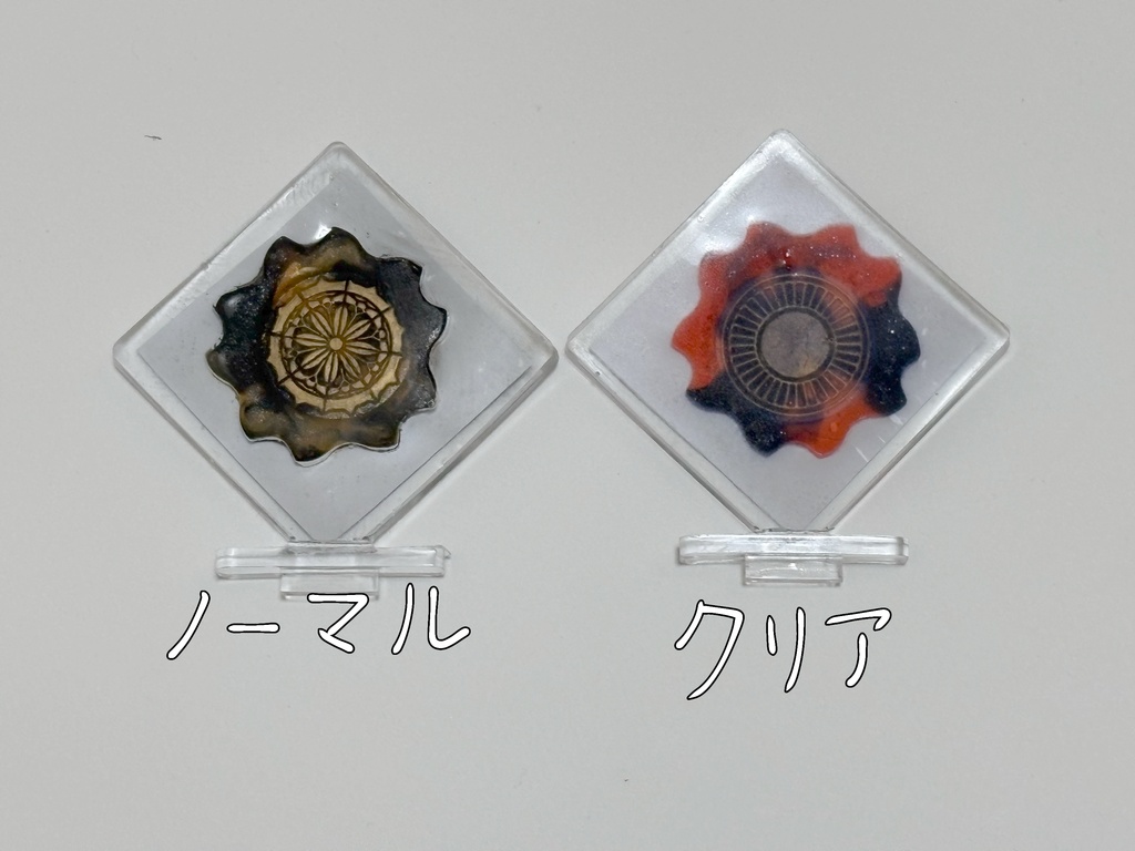 レジンで作ったアクスタ