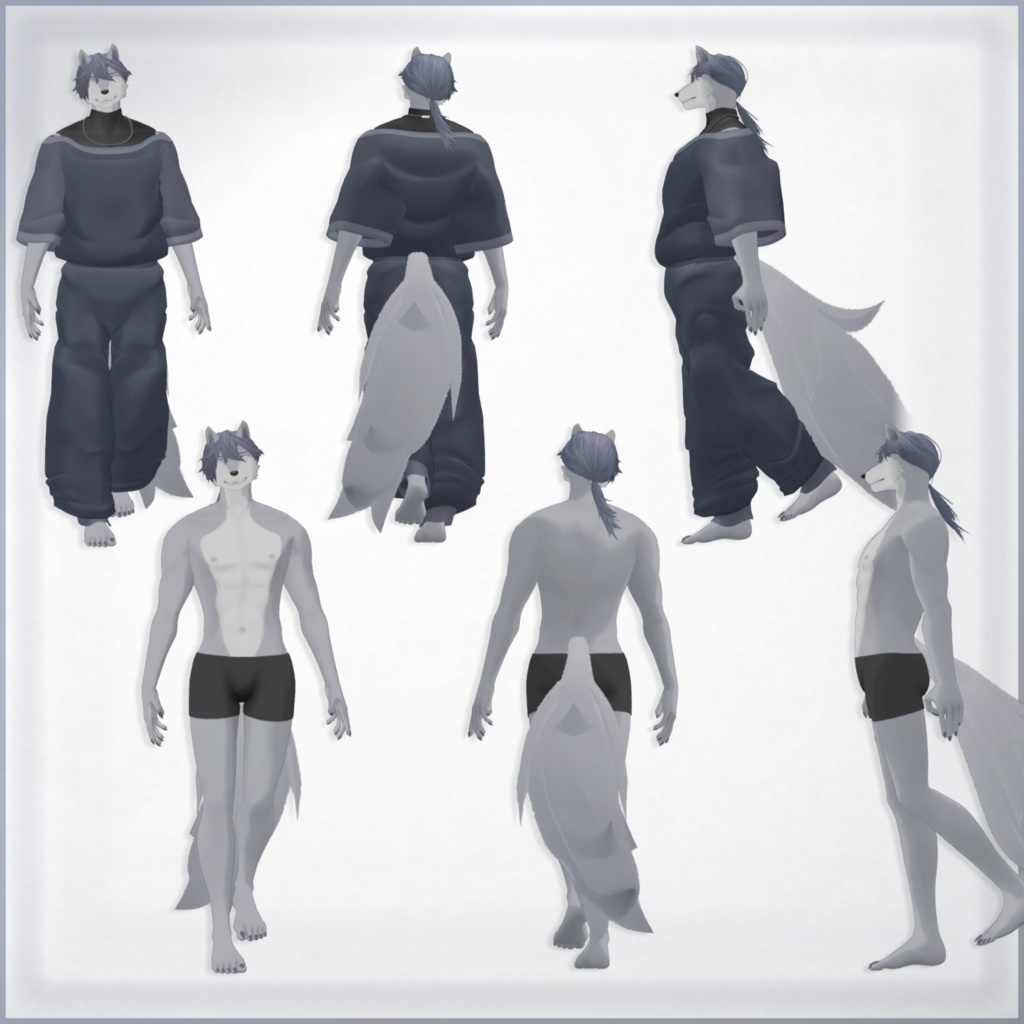 オリジナル3Dモデル『TORU』