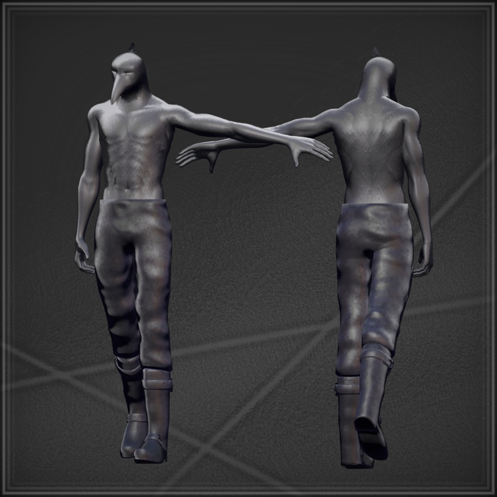 オリジナル3Dモデル『Answerer』1月販売予定