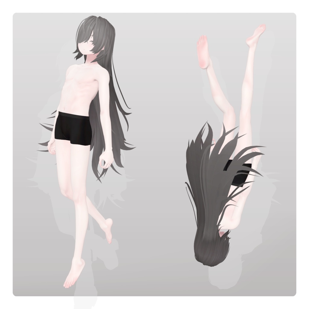 【販売開始記念セール】VRChat想定 男の娘アバター 『Meteo/メテオ』