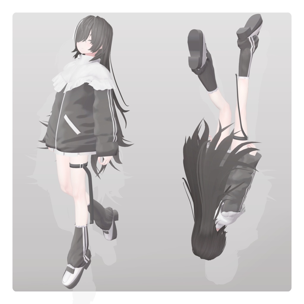 【販売開始記念セール】VRChat想定 男の娘アバター 『Meteo/メテオ』