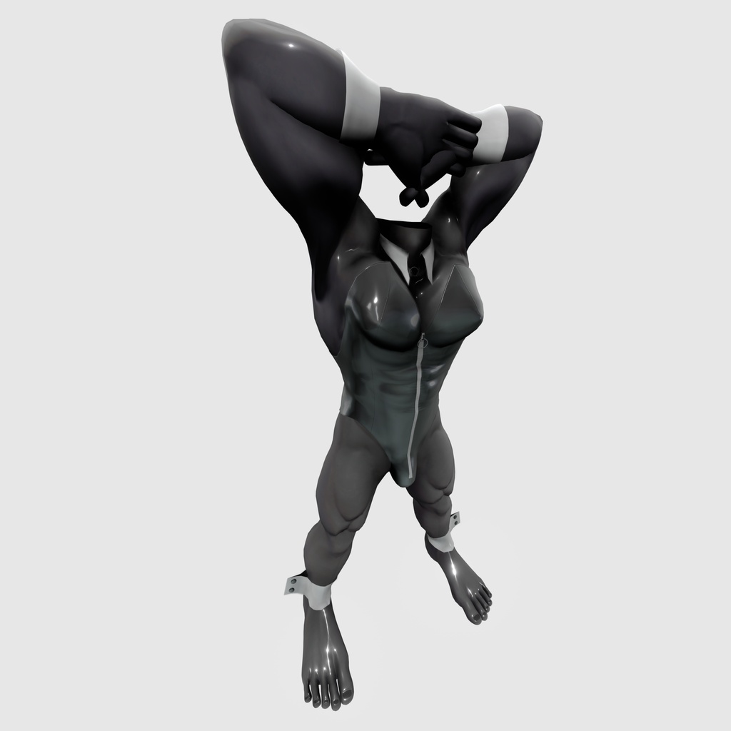 VRChat想定 マッチョ素体『XXLBody』