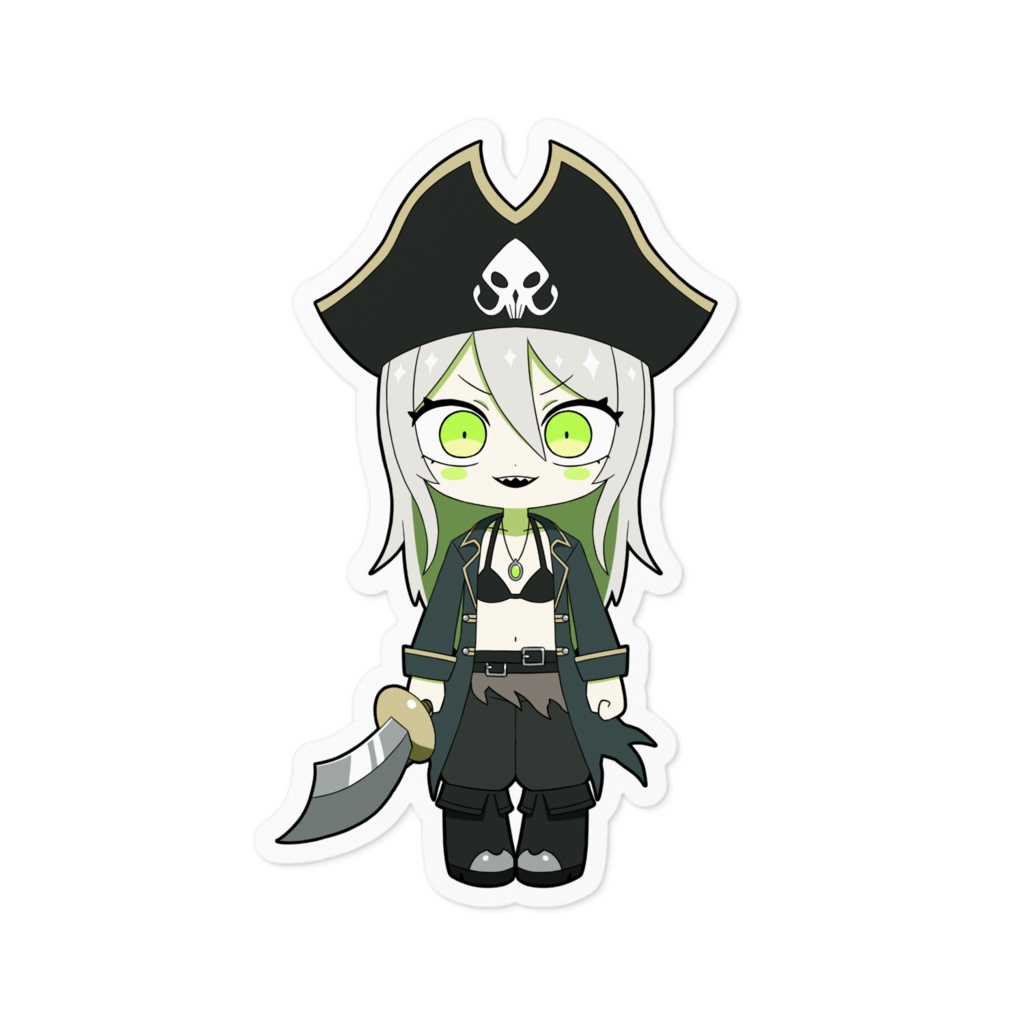 キャビィ船長 ステッカー