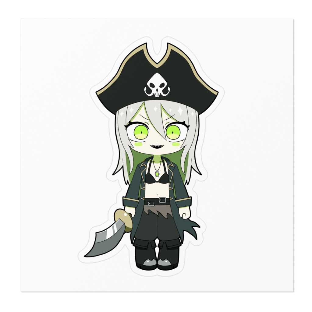 キャビィ船長 ステッカー