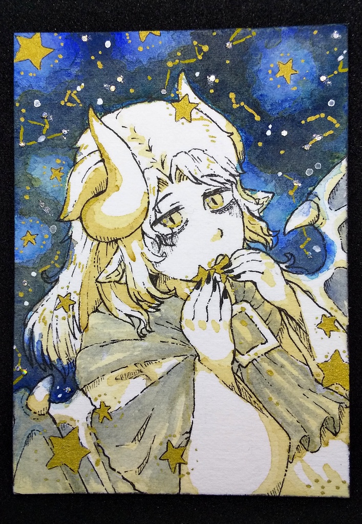 Atc 紅茶絵原画 星喰い 218号室 Booth