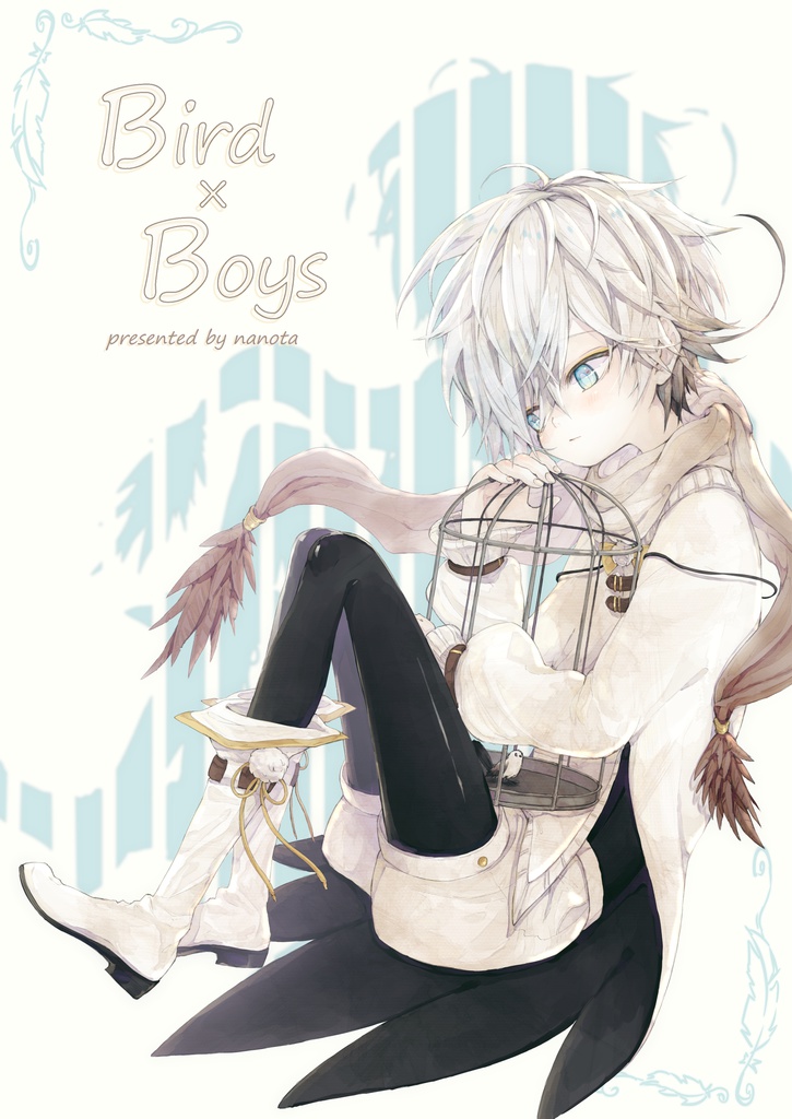 小鳥男子 Bird Boys イラスト本 Nanocolloid Booth