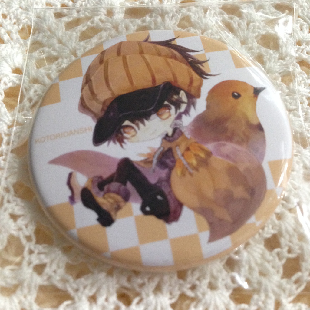 【缶バッジ】小鳥男子【7種】