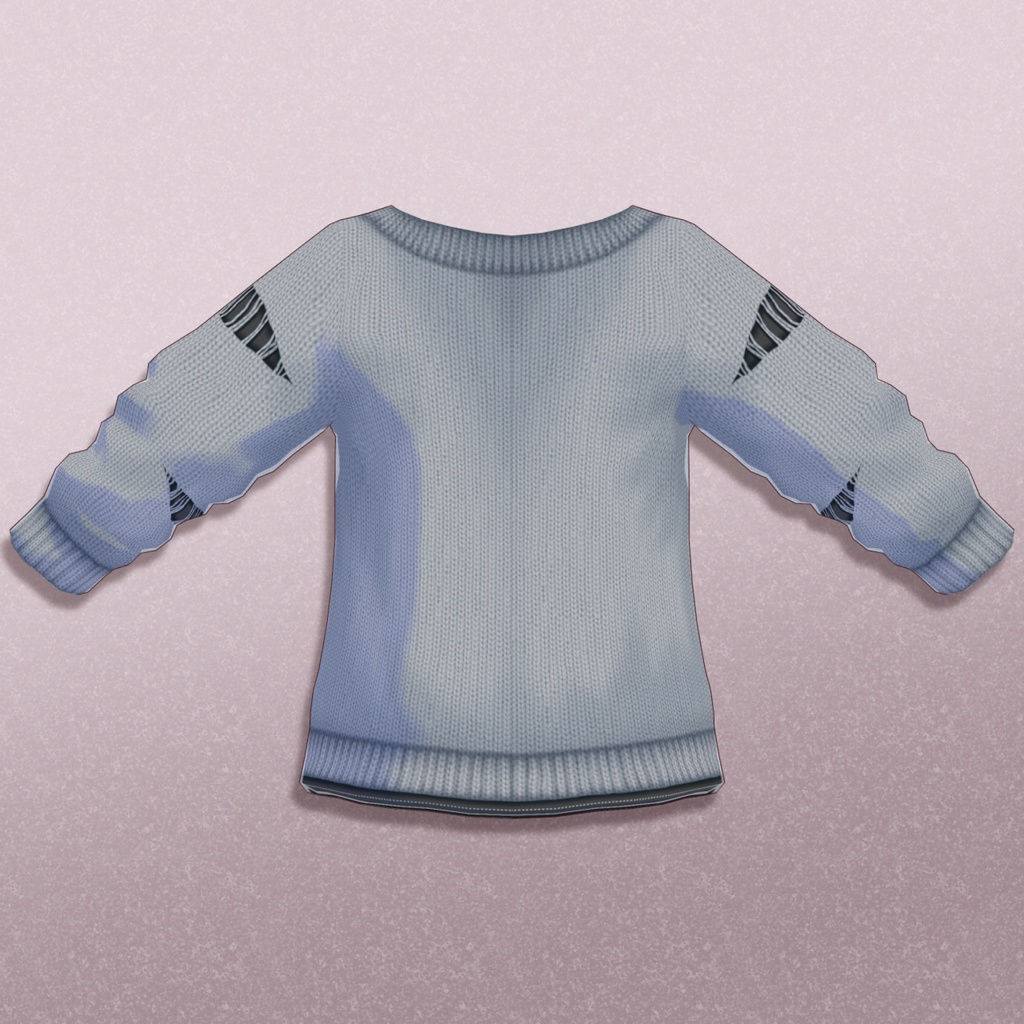 【VRoid】DamageSweater/ダメージセーター