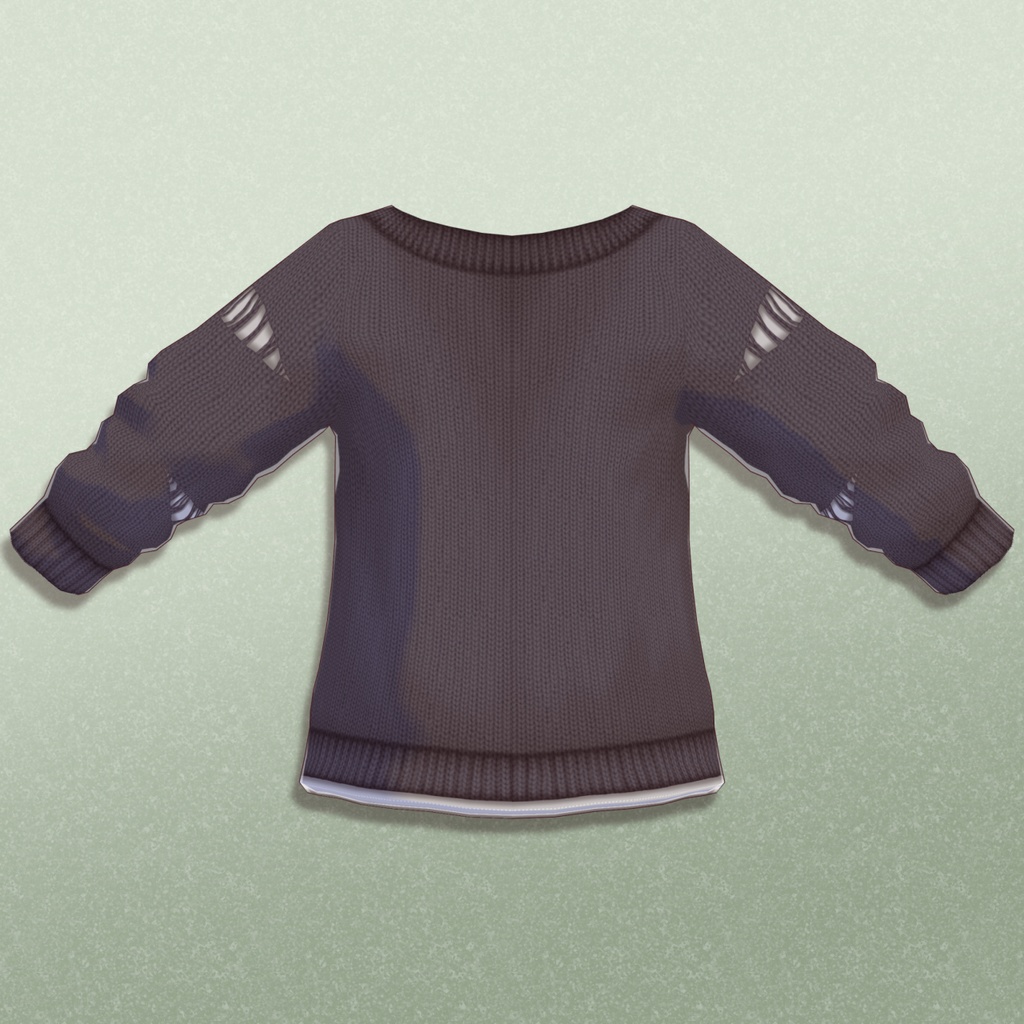 【VRoid】DamageSweater/ダメージセーター