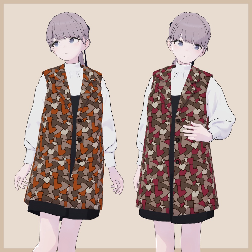 【Lapwing】Gilet / Vest_ジレ/ベスト