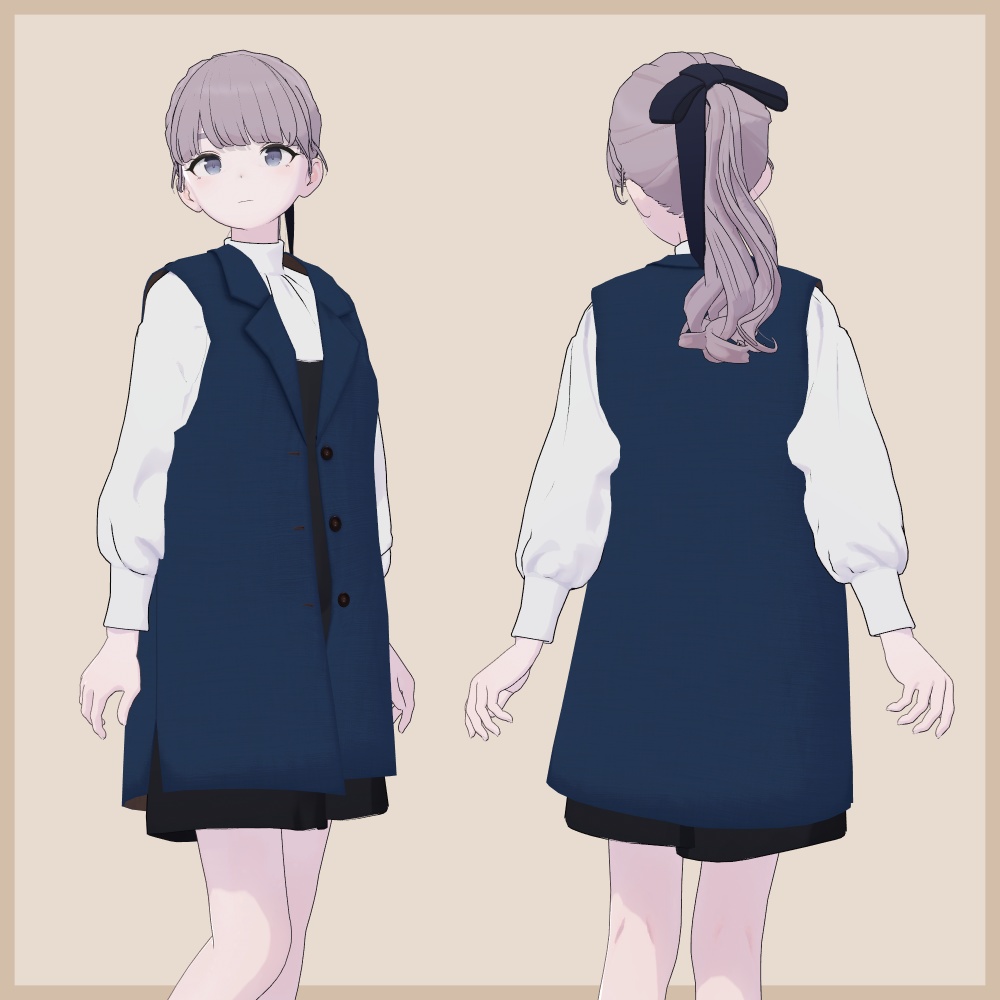 【Lapwing】Gilet / Vest_ジレ/ベスト