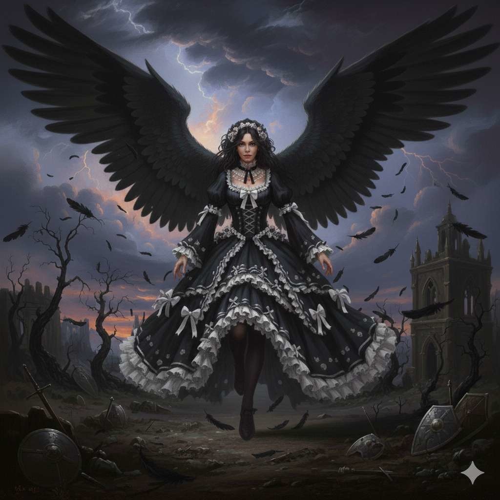 【フリーBGM】黒翼のパラドクス（inst.ver)