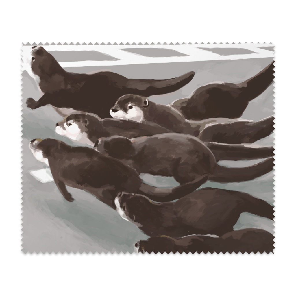 カワウソめがねふき