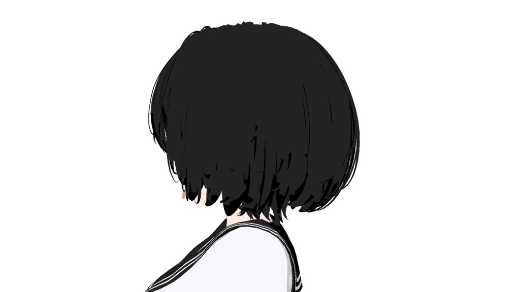 マヌカmanuka三渲二发型纹理