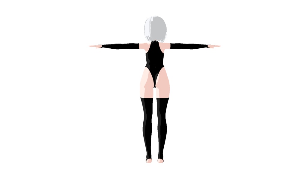 マヌカmanuka三渲二衣服纹理(紧身衣手套袜子)