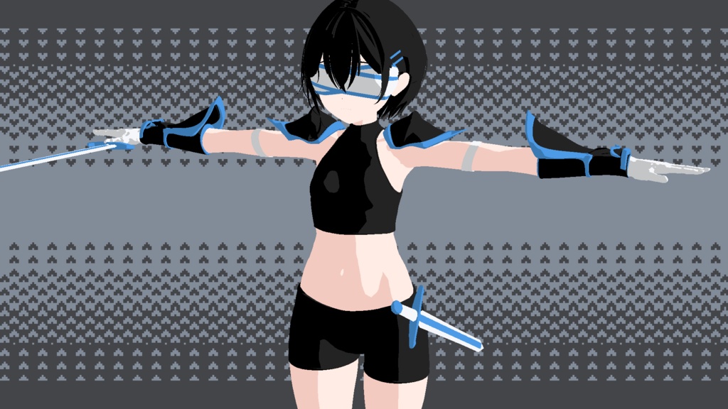 マヌカmanuka三渲二衣服纹理(紧身衣)