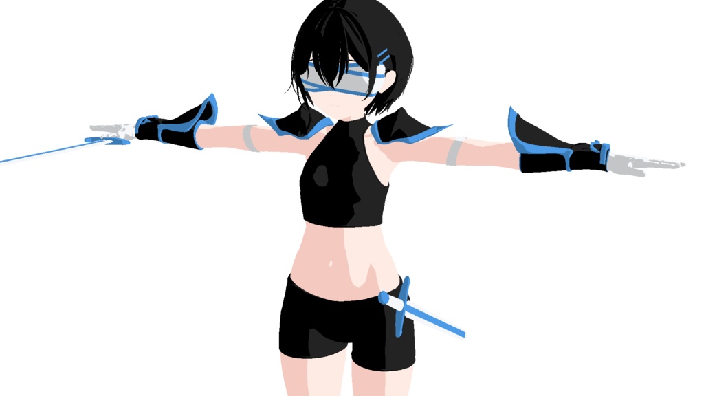 マヌカmanuka三渲二衣服纹理(紧身衣)